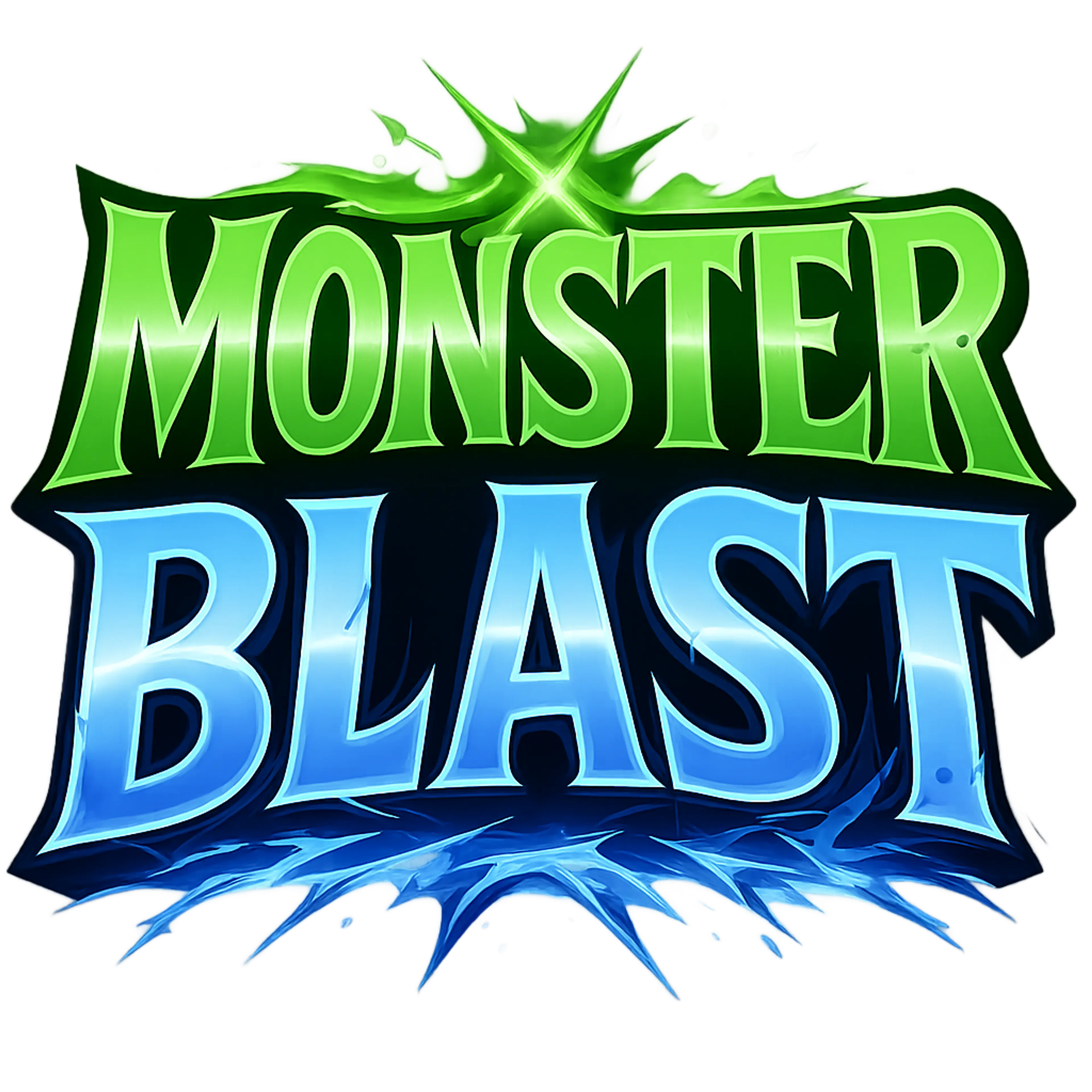 Text saying "Monster Blast"